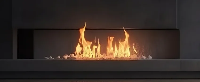 B-Vent Gas Fireplace Installation in Bismarck, ND