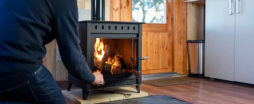 Open Hearth Wood Fireplace Installation in Bismarck, ND