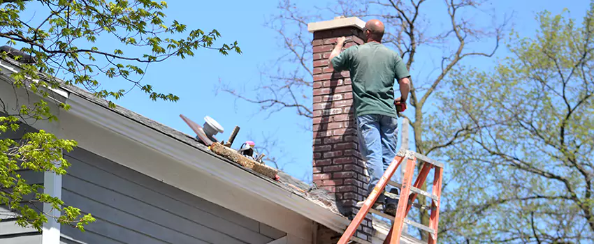 Vinyl and PVC Chimney Flashing Installation in Bismarck, ND