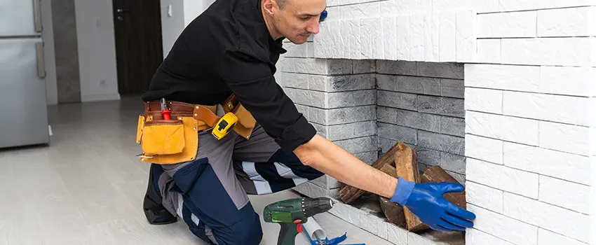 Fireplace Damaged Damper Frame Repair Services in Bismarck, North Dakota