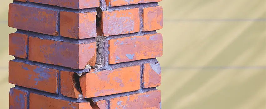 Repairing Cracked Porcelain Tiles for Fireplace in Bismarck, ND